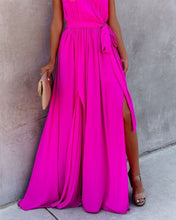 Load image into Gallery viewer, Diana Sleeveless Maxi Dress - Fuchsia
