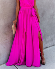 Load image into Gallery viewer, Diana Sleeveless Maxi Dress - Fuchsia
