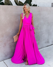 Load image into Gallery viewer, Diana Sleeveless Maxi Dress - Fuchsia
