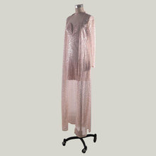 Load image into Gallery viewer, Two-piece V-neck Sequin Skirt
