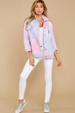 Load image into Gallery viewer, Got It Covered Pink Multi Tie Dye Jacket - Pink
