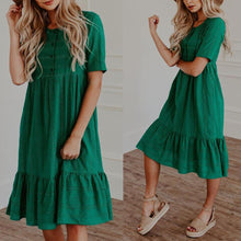 Load image into Gallery viewer, Shift Dress Knee Length Dress
