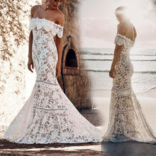 Load image into Gallery viewer, Charming  Lace Mermaid Wedding Dress
