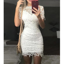 Load image into Gallery viewer, Above Knee Short Sleeve Dress
