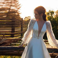 Load image into Gallery viewer, A-line wedding dress
