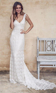 Deep V Neck Casual Style Party Dress