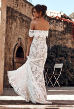 Load image into Gallery viewer, Charming  Lace Mermaid Wedding Dress
