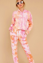 Load image into Gallery viewer, Casual Sports Tie-dyed Sweater Trousers Two-piece
