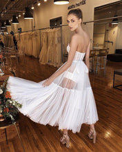 Load image into Gallery viewer, Backless Sexy Perspective Tube Dress
