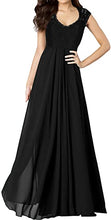 Load image into Gallery viewer, Black  Floral Lace Dress
