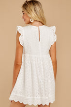 Load image into Gallery viewer, Keep A Secret White Romper Dress
