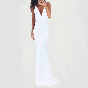 Infinite Glory White Maxi Dress