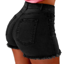 Load image into Gallery viewer, Fashion Women Summer High Waisted Denim Shorts Jeans Women
