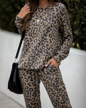 Load image into Gallery viewer, Natural Instincts Leopard Knit Tunic Set
