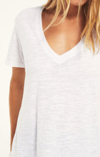 Load image into Gallery viewer, Airy Slub Short Sleeve V-Neck Tee
