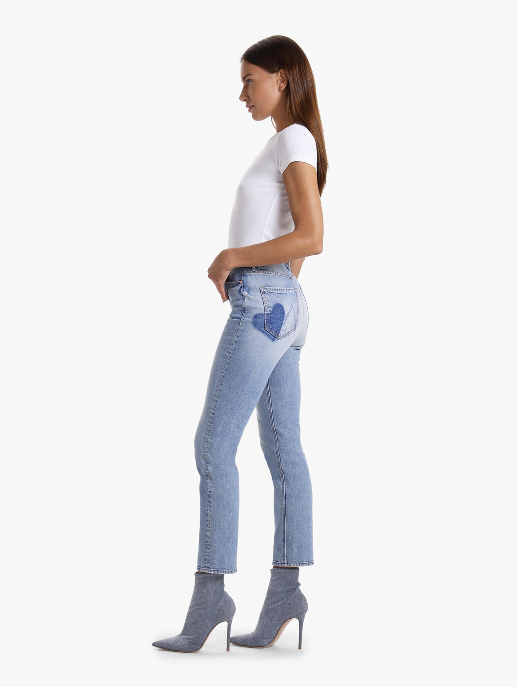 The Button Fly Dazzler Ankle - I Confess/Heart