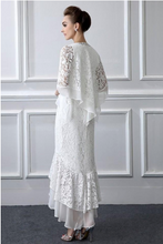 Load image into Gallery viewer, Formal Lace Mother Of the Bride Suits Long sleeves Sheath
