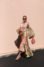 Load image into Gallery viewer, Striped Print Mermaid Two Pieces
