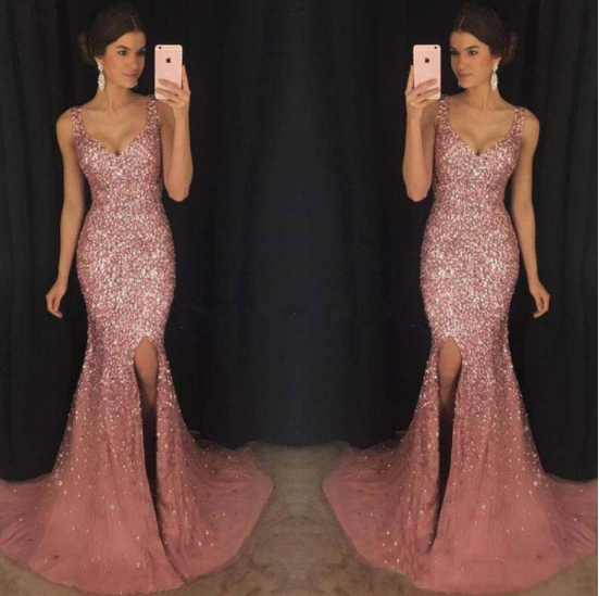 Formal Party Gown Bridesmaid Mermaid Dress