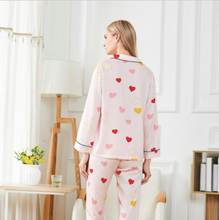 Load image into Gallery viewer, Women&#39;s bamboo fiber printed pajamas cover
