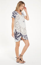 Load image into Gallery viewer, Tie-Dye Side Knot Dress
