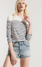 Load image into Gallery viewer, Fiore Stripe Long Sleeve Tee
