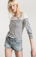 Load image into Gallery viewer, Fiore Stripe Long Sleeve Tee
