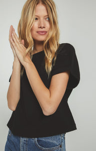 Azul Crinkle Tee