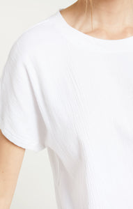 Azul Crinkle Tee