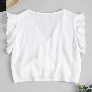 Front-tie Crop Top