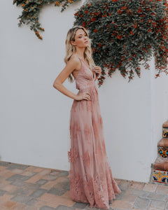 Antonia Maxi Dress - Mauve