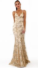 Load image into Gallery viewer, Charming Silver Sparkly Mermaid Popular Newest Prom Dresses
