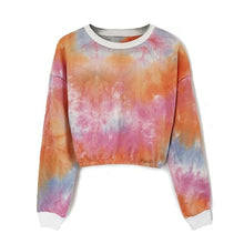Load image into Gallery viewer, Plus Size Streetwear Tops Short Long Sleeve Sweatshirts
