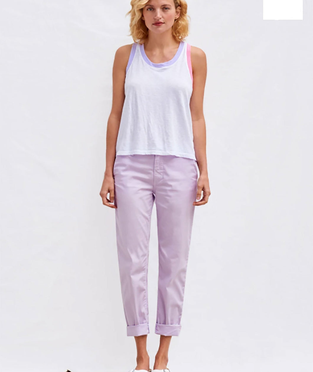 Women Colorblock Tank