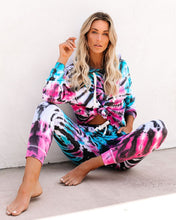 Load image into Gallery viewer, Surreal Cotton Blend Tie Dye Hoodie
